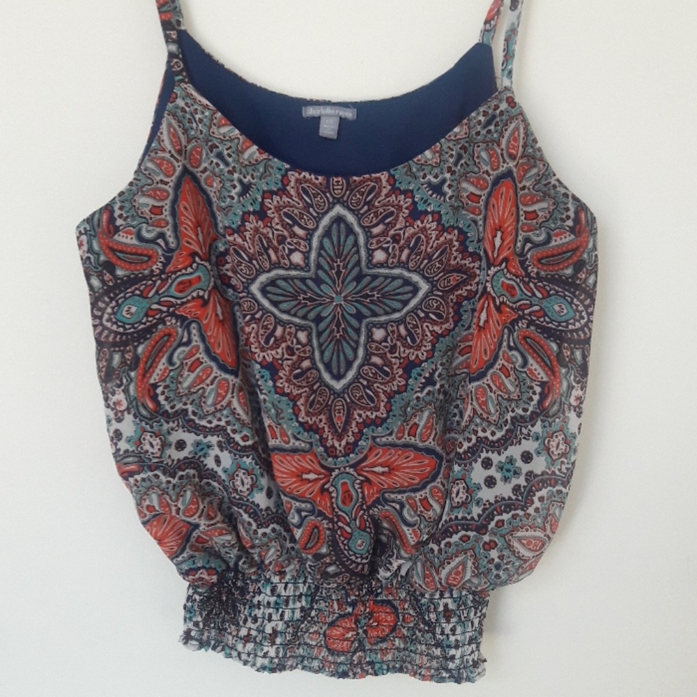 Multi-colored top
